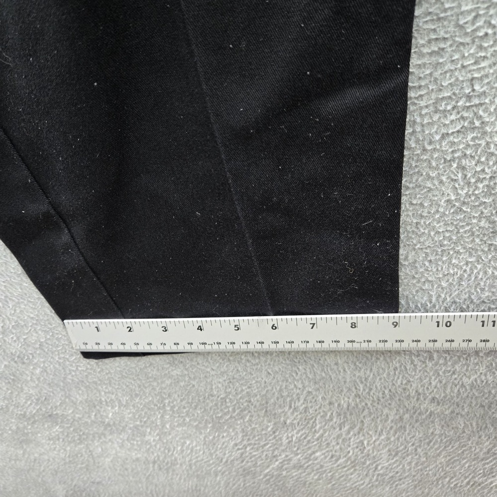 Dickies Men Pants 38X32 Black Chino Twill Work Pants Button 32" Inseam Logo - Picture 9 of 12